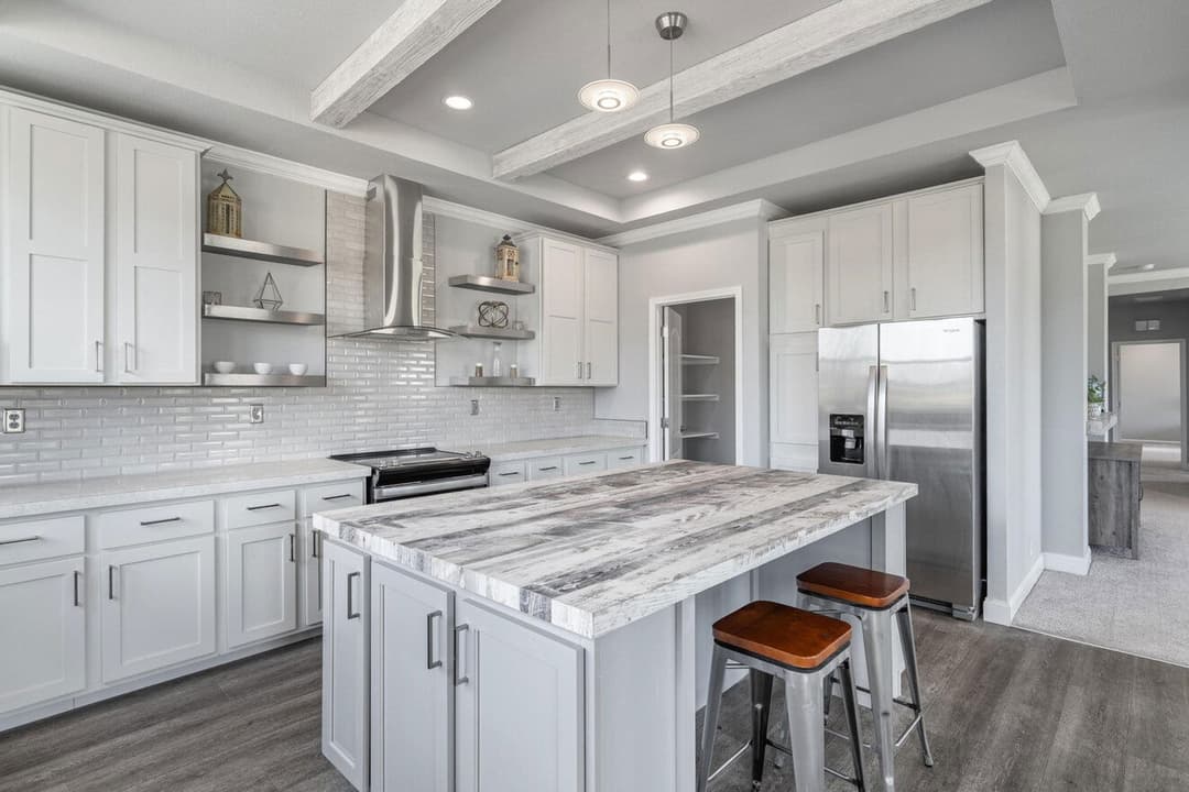The ranch house 30683r kitchen home features