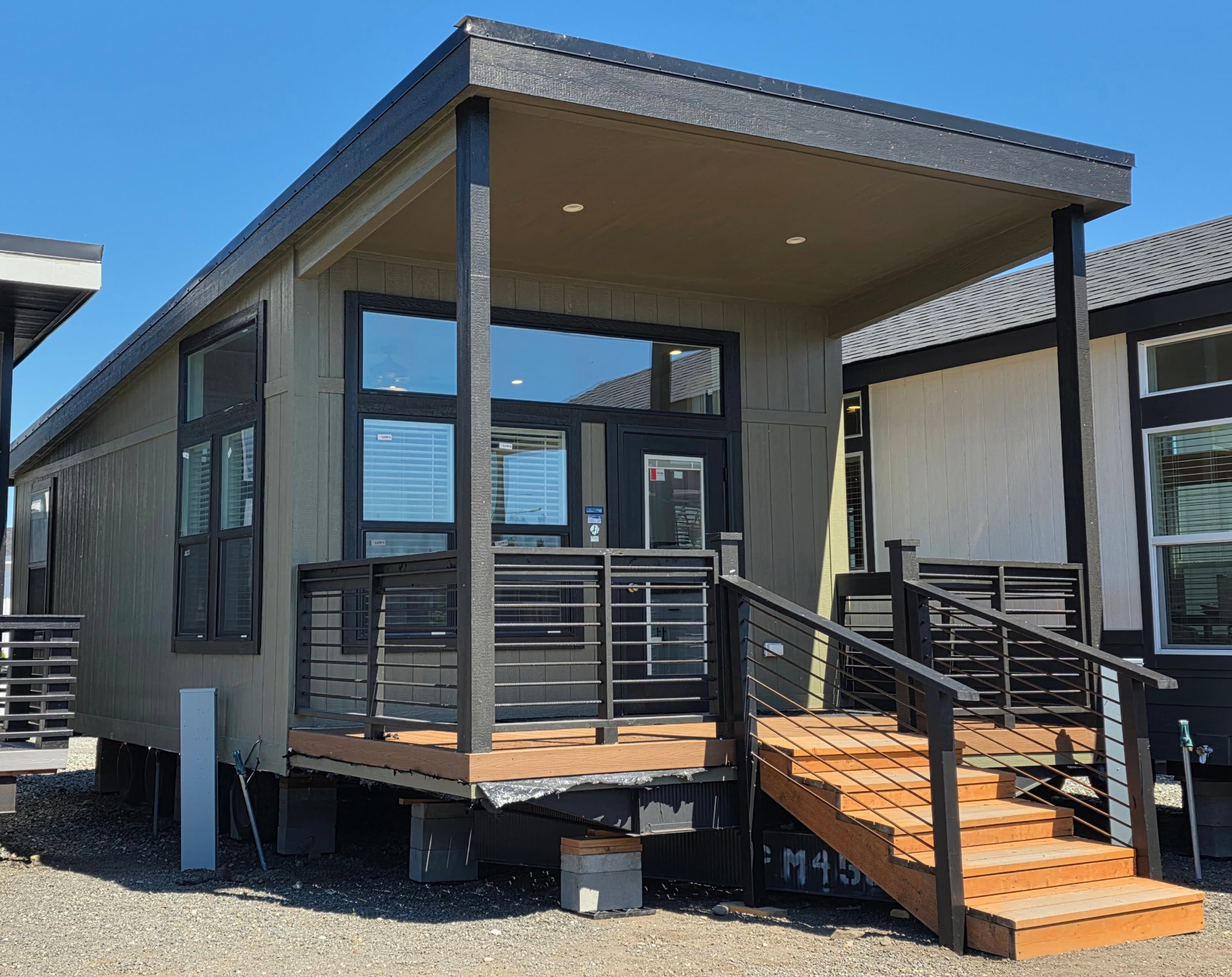 The salish hero, exterior, and elevation home features