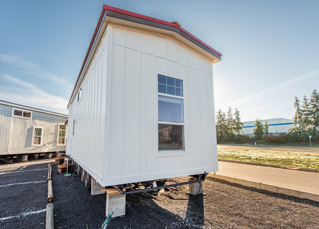 The alpine exterior home features