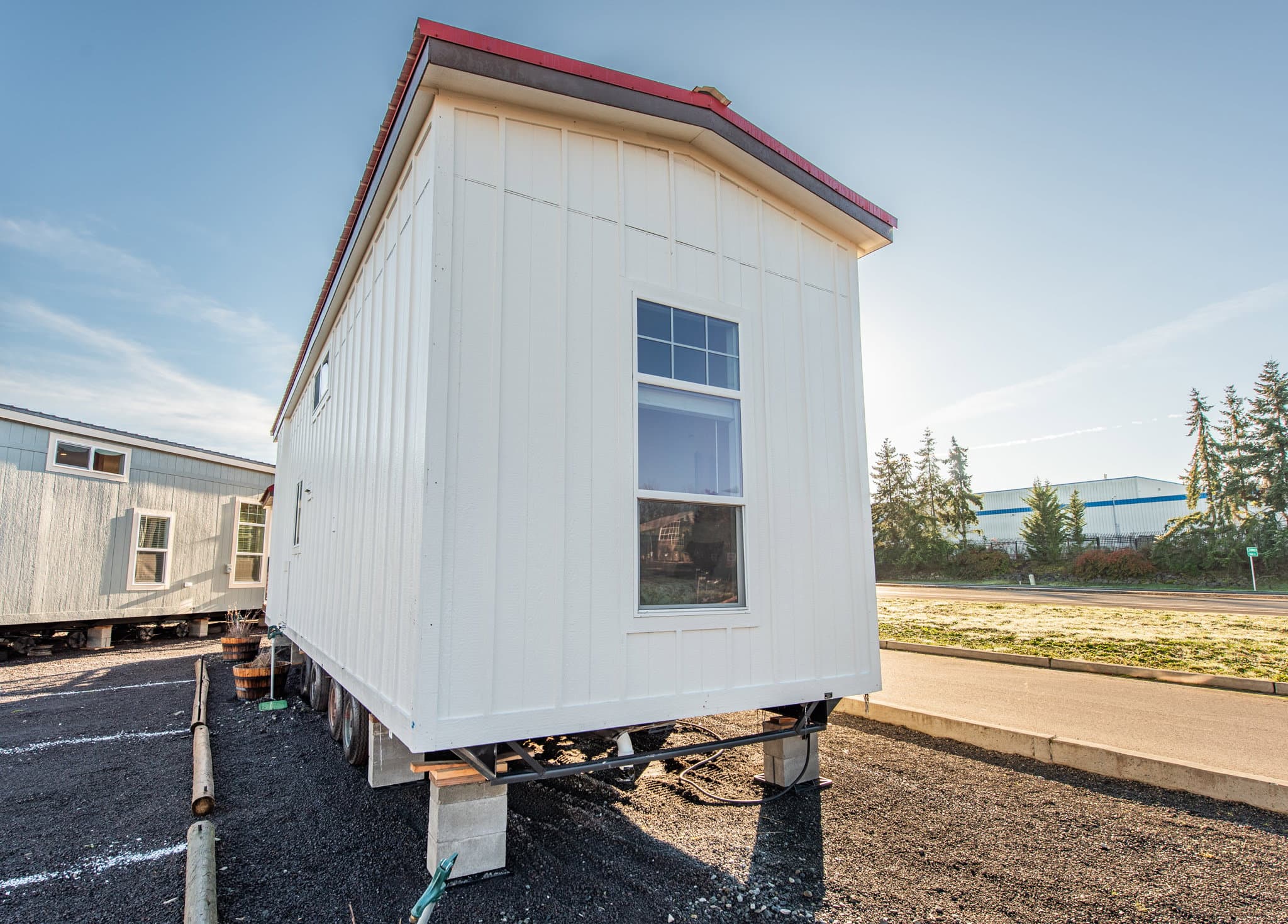 The alpine exterior home features