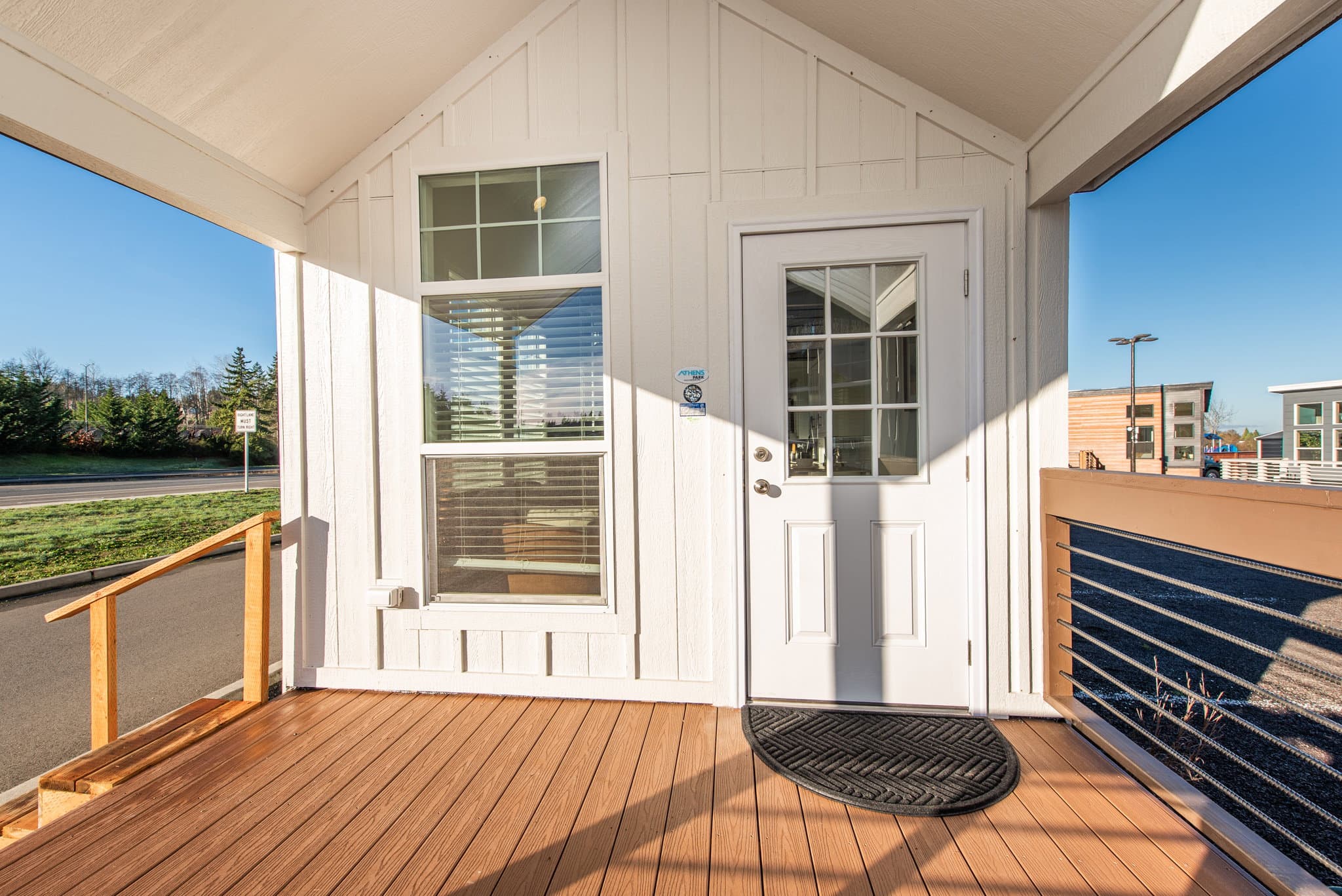 The alpine exterior home features