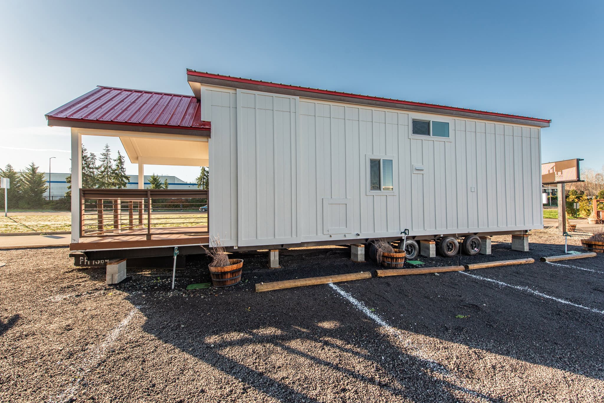 The alpine exterior home features