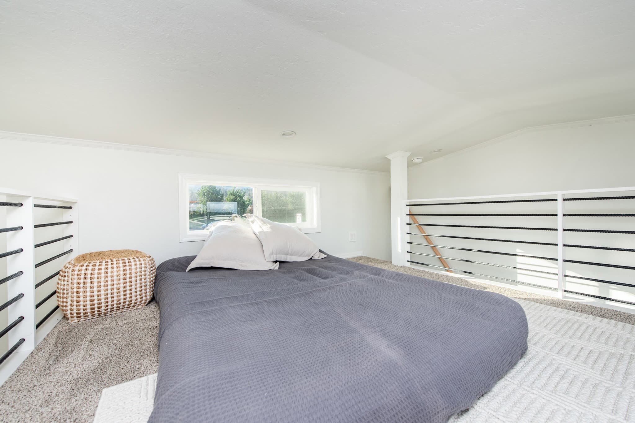 The alpine interior home features