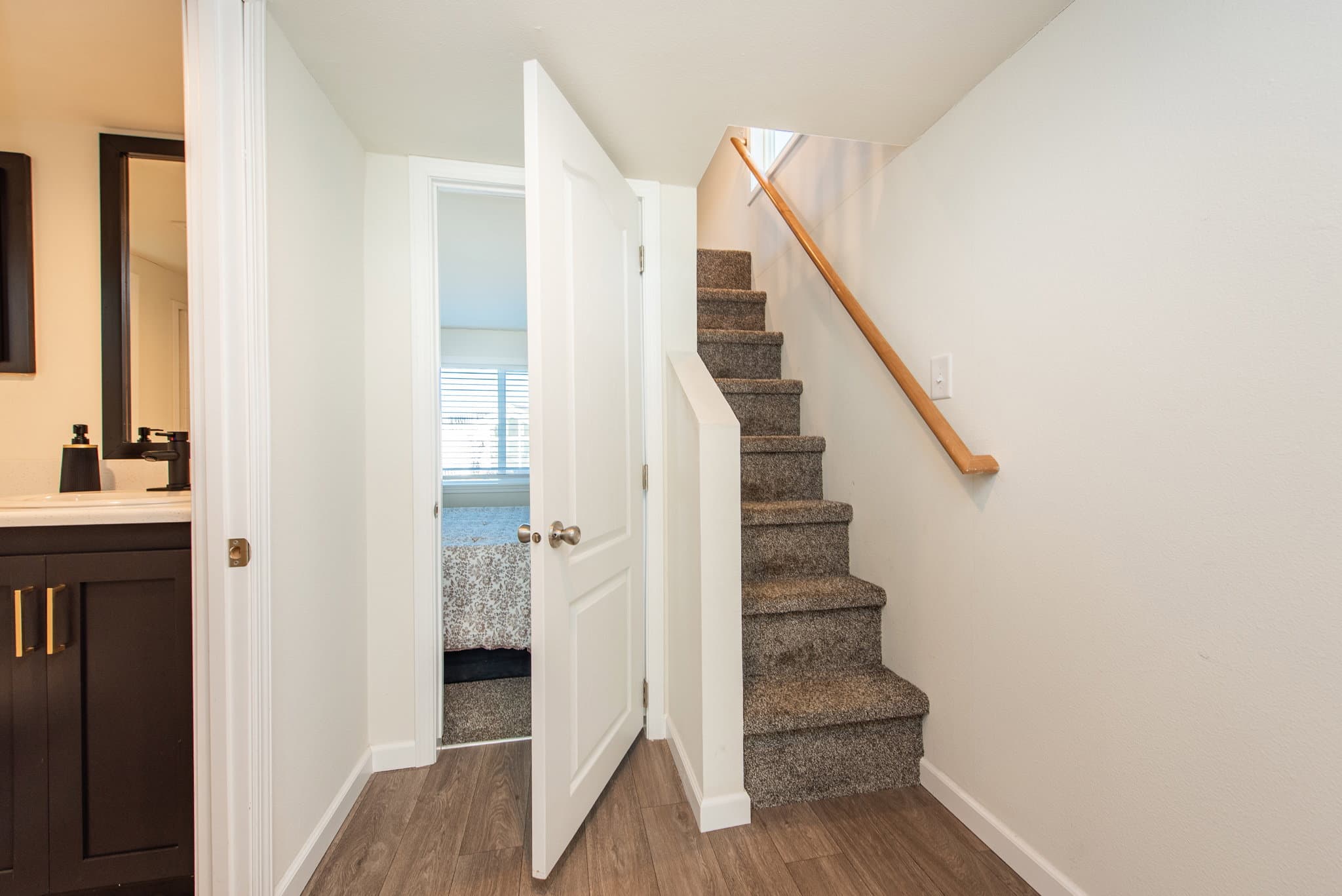 The townsend interior home features