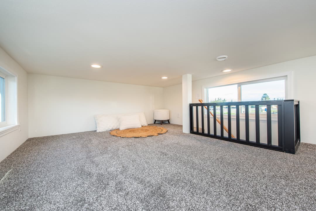 The townsend interior home features