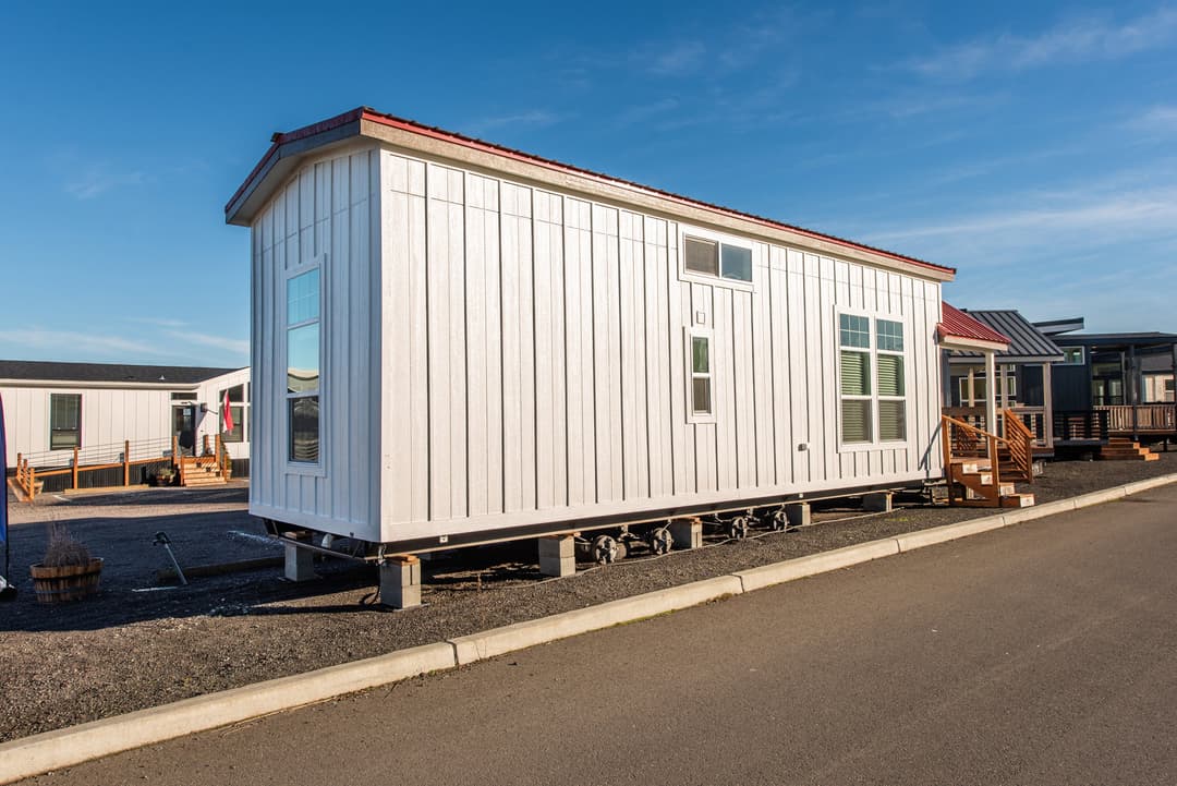 The alpine exterior home features