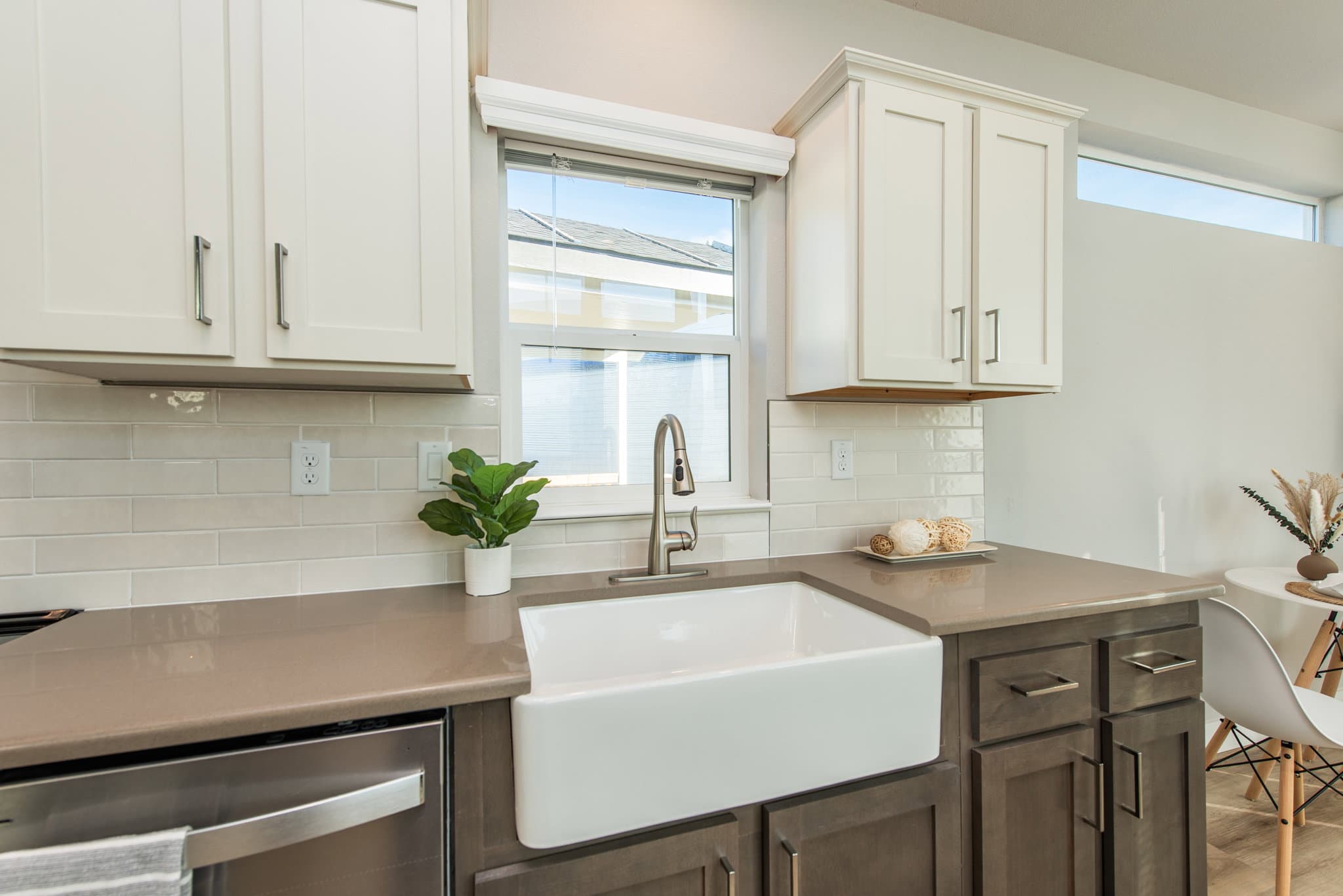 The strait kitchen home features