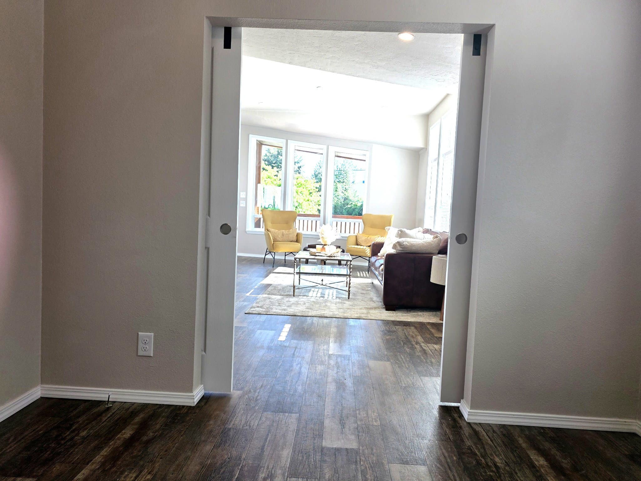 The timberline  home features