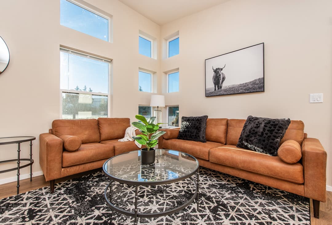 The dungeness interior home features
