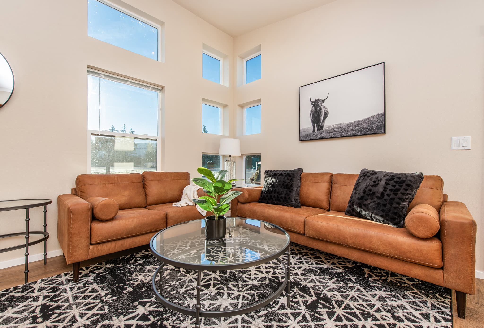 The dungeness interior home features