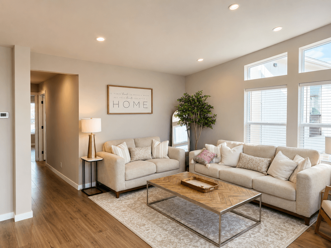 The pacific interior home features