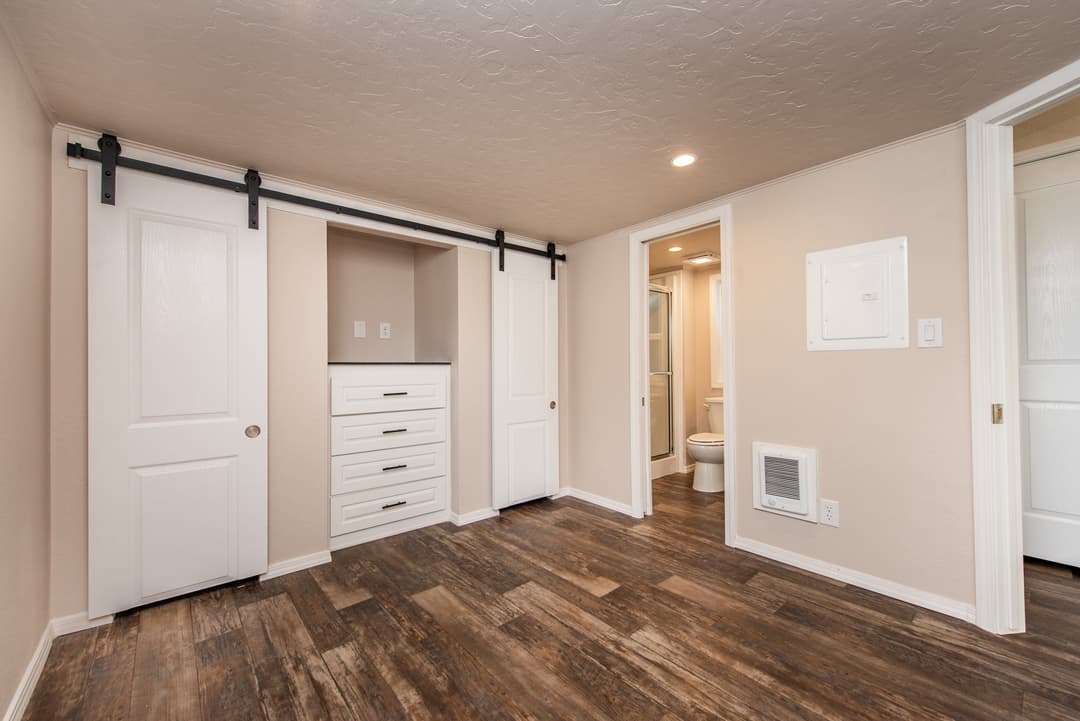 The lofted olympic bedroom home features