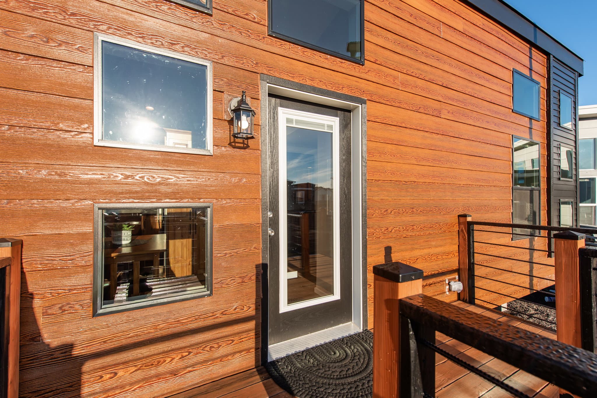 The dungeness exterior home features