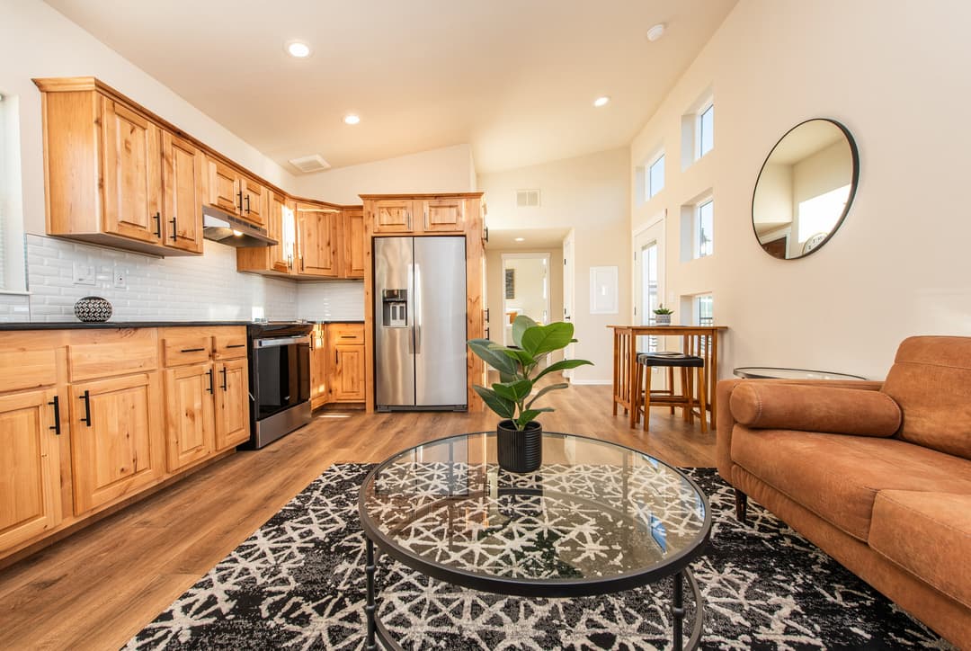 The dungeness interior home features