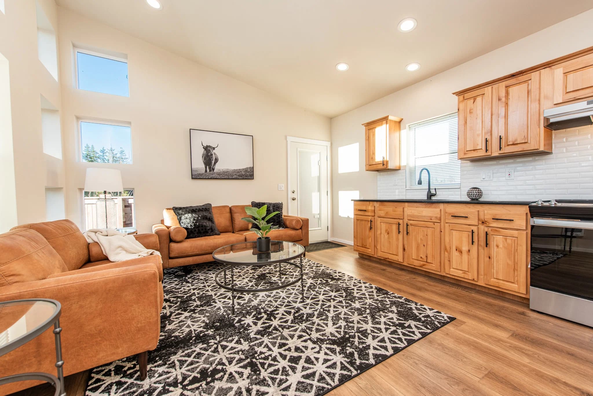 The dungeness interior home features