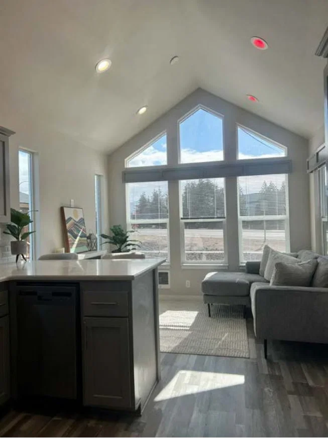 The alder interior home features