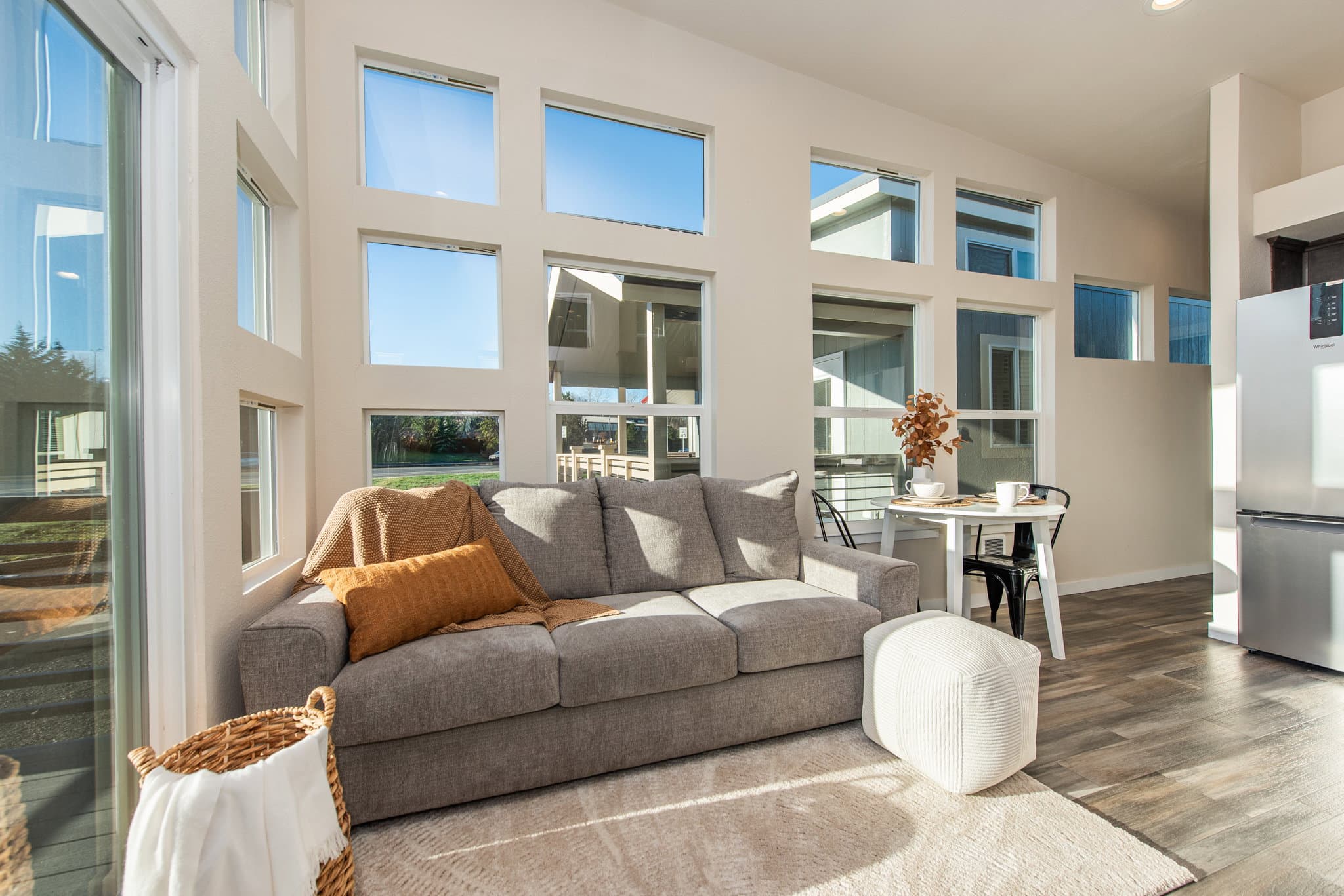 The ridge interior home features