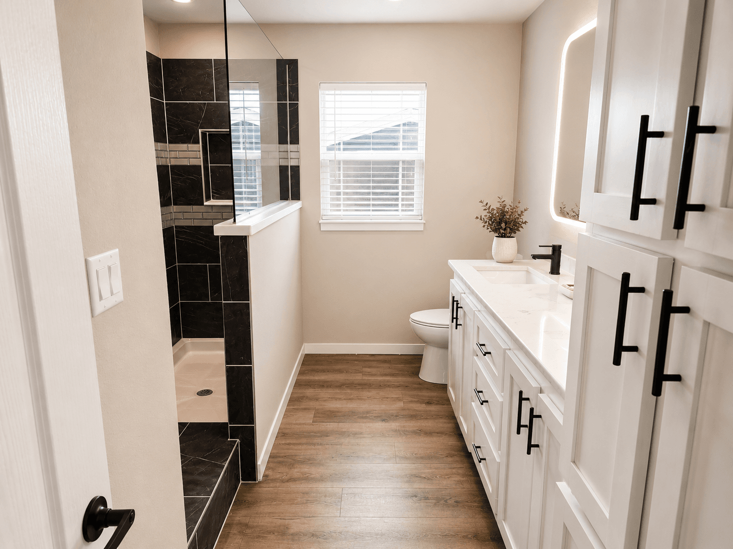 The pacific bathroom home features
