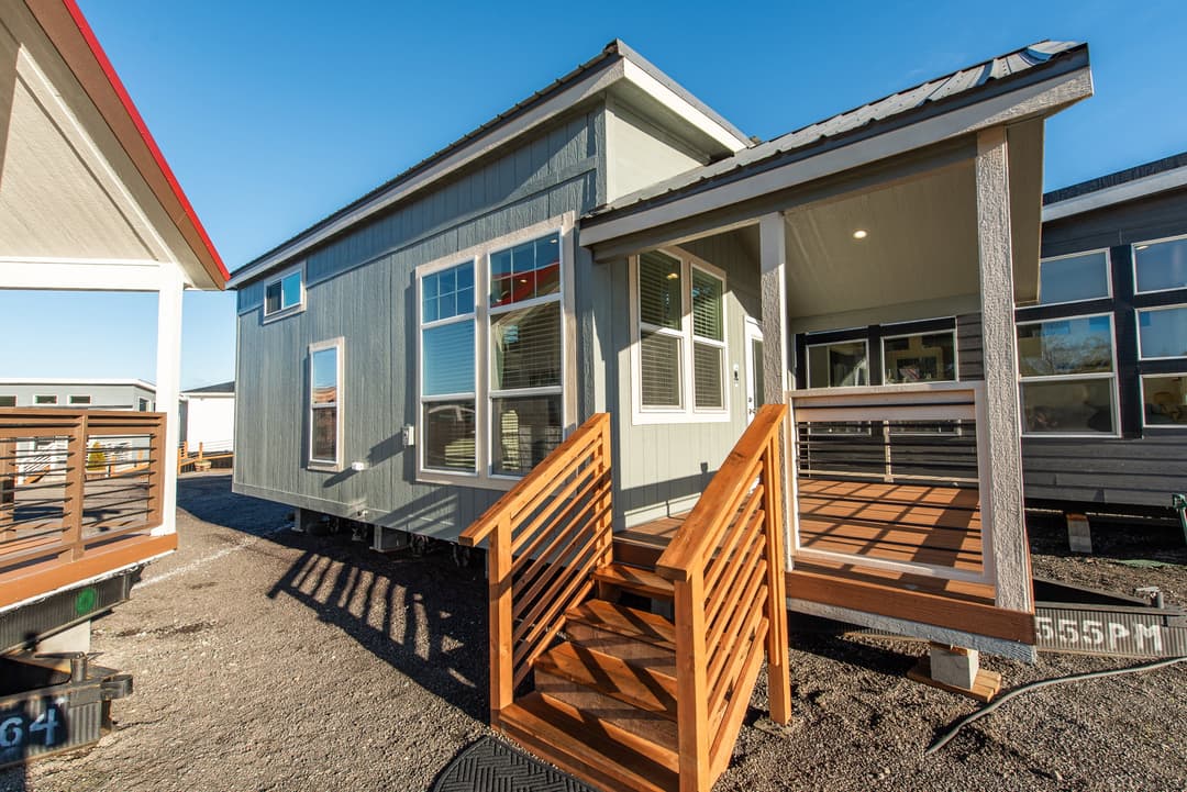 The lofted olympic exterior home features