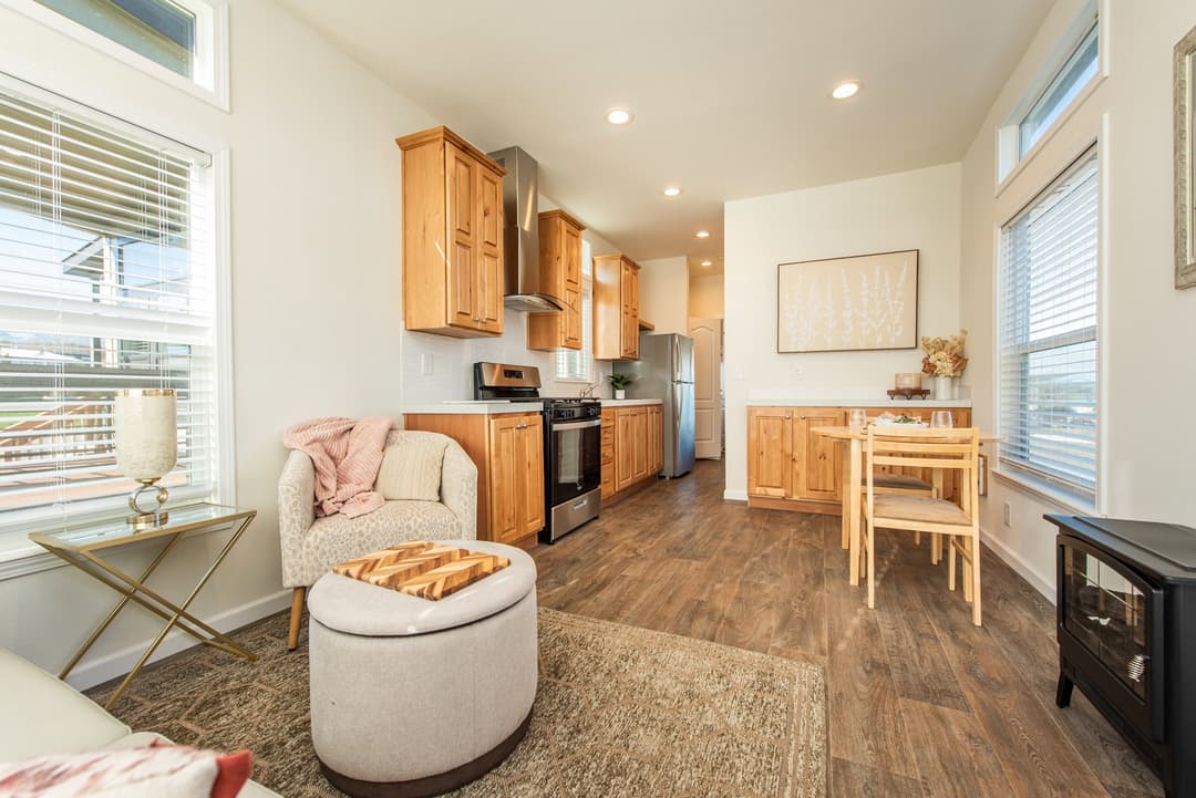 The northwestern interior home features