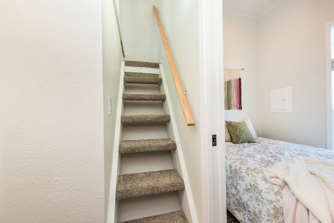 The alpine interior home features