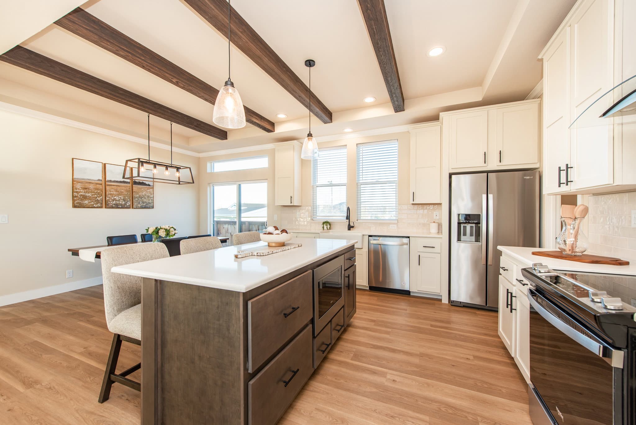 The homestead  kitchen home features