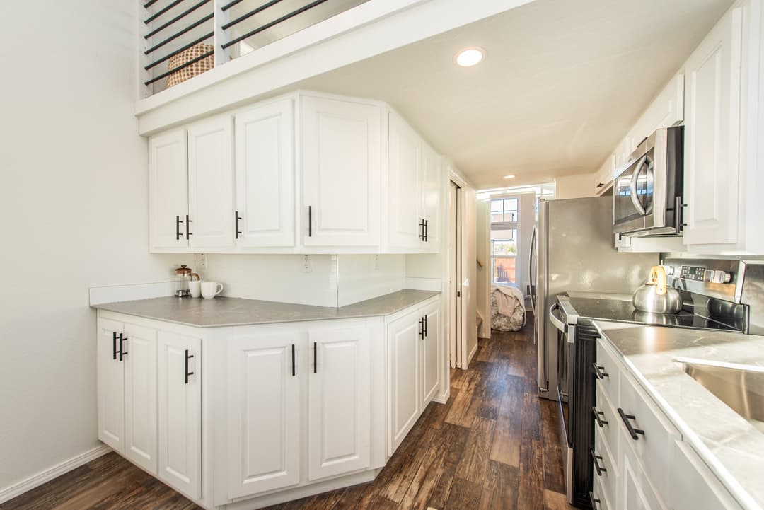 The alpine interior home features