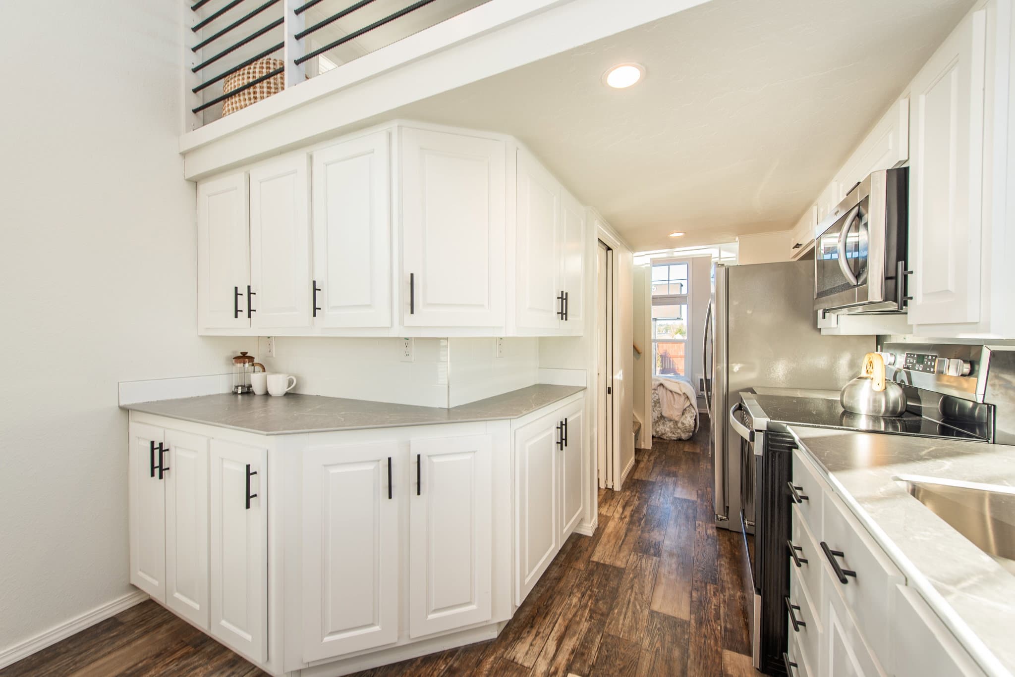 The alpine interior home features