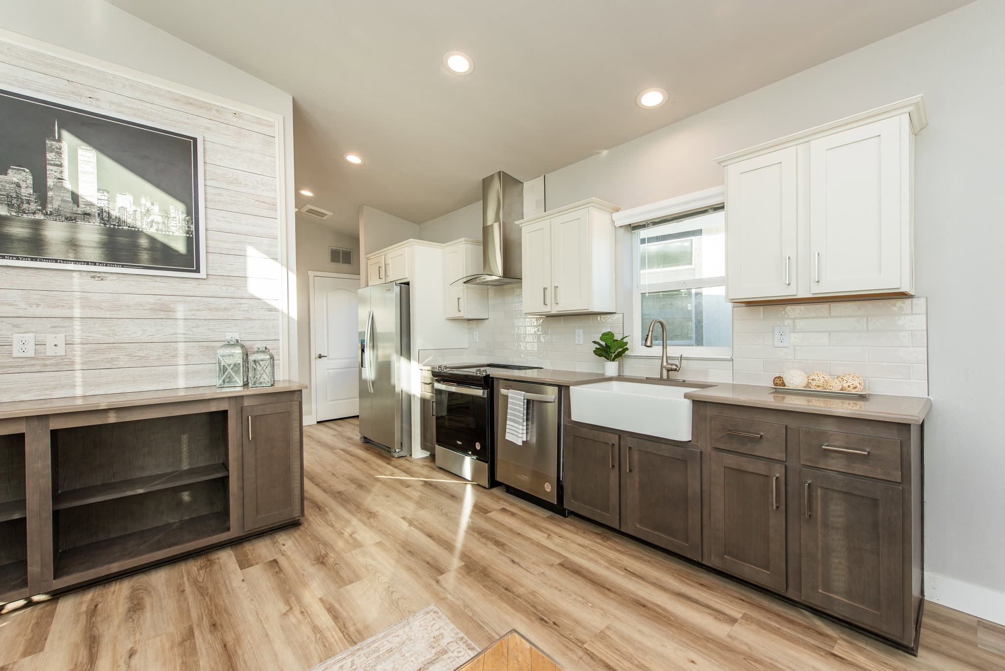 The strait kitchen home features
