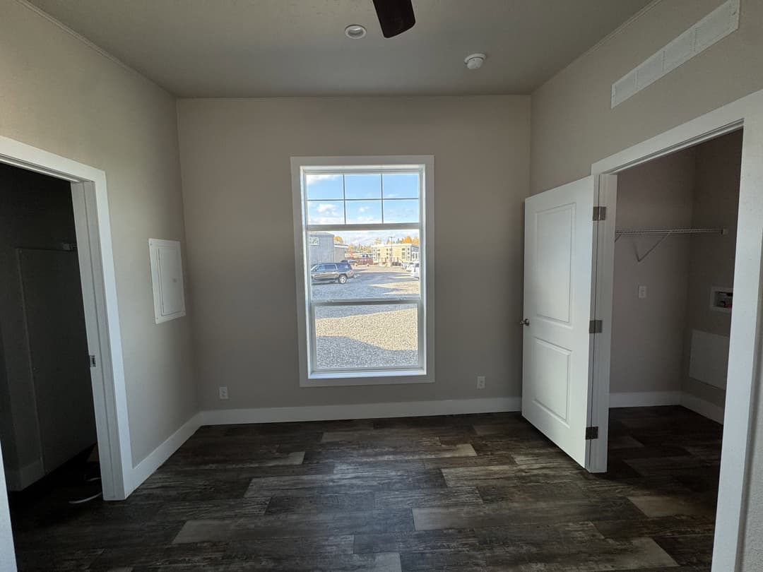 The evergreen interior home features