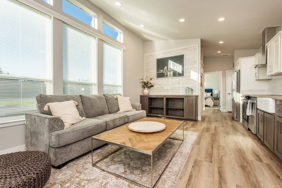 The strait interior home features