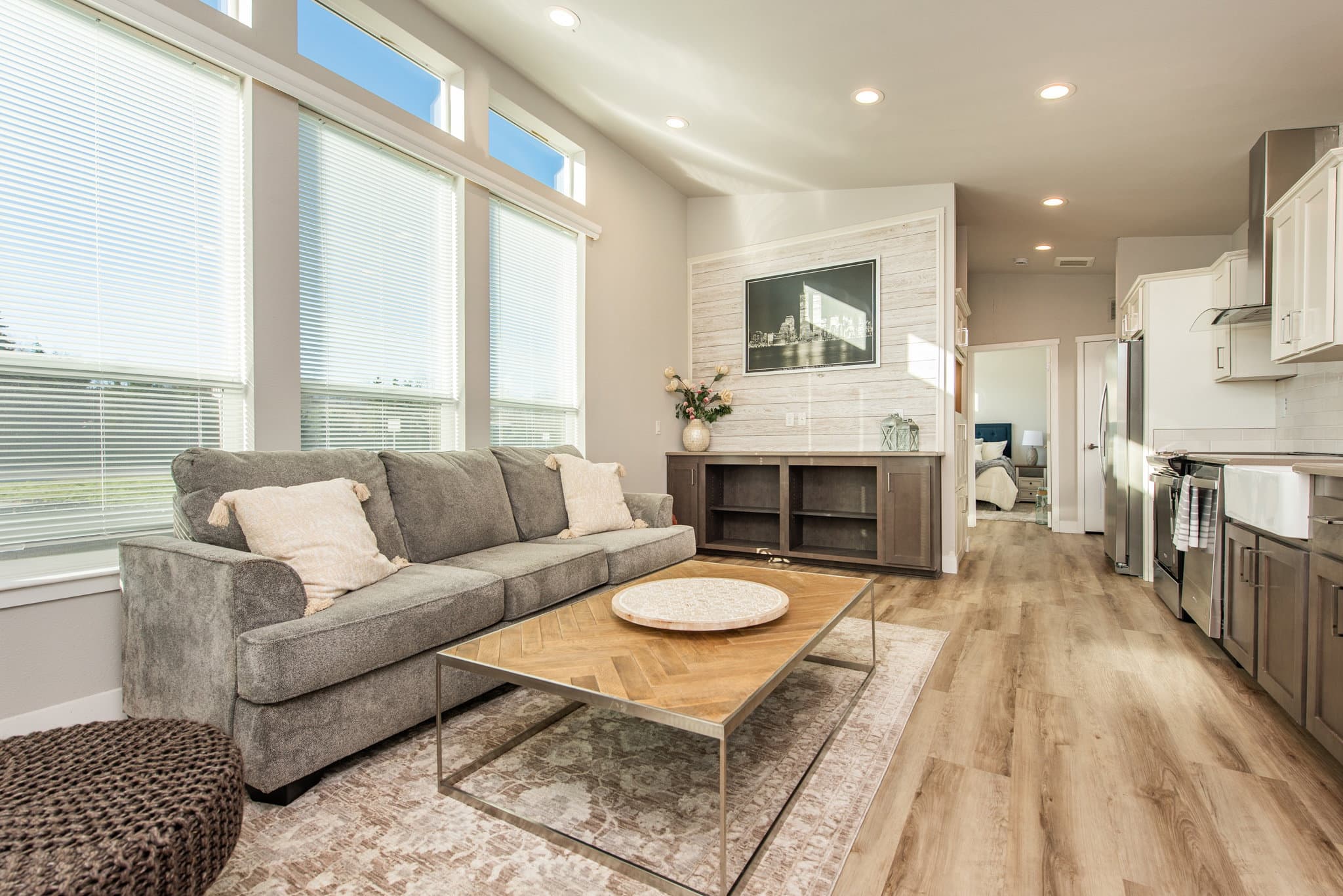 The strait interior home features