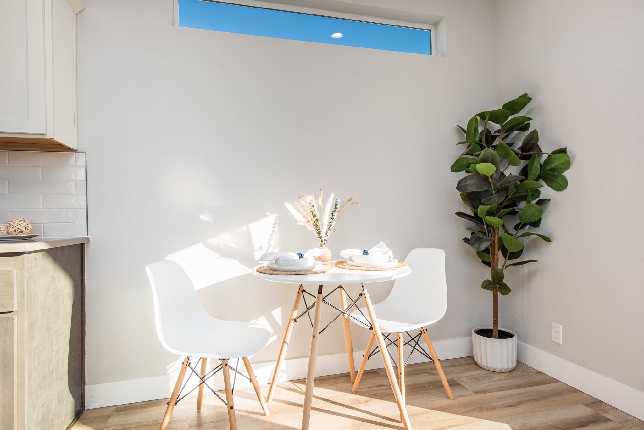 The strait interior home features