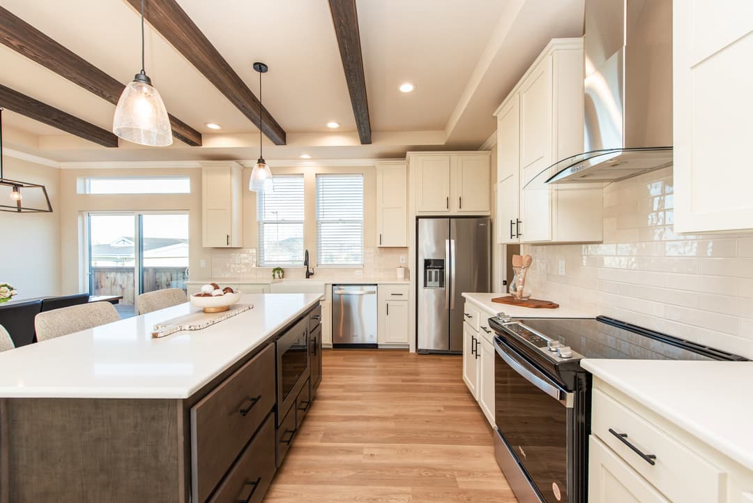 The homestead  kitchen home features