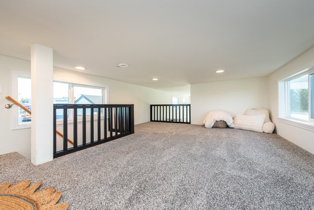The townsend interior home features