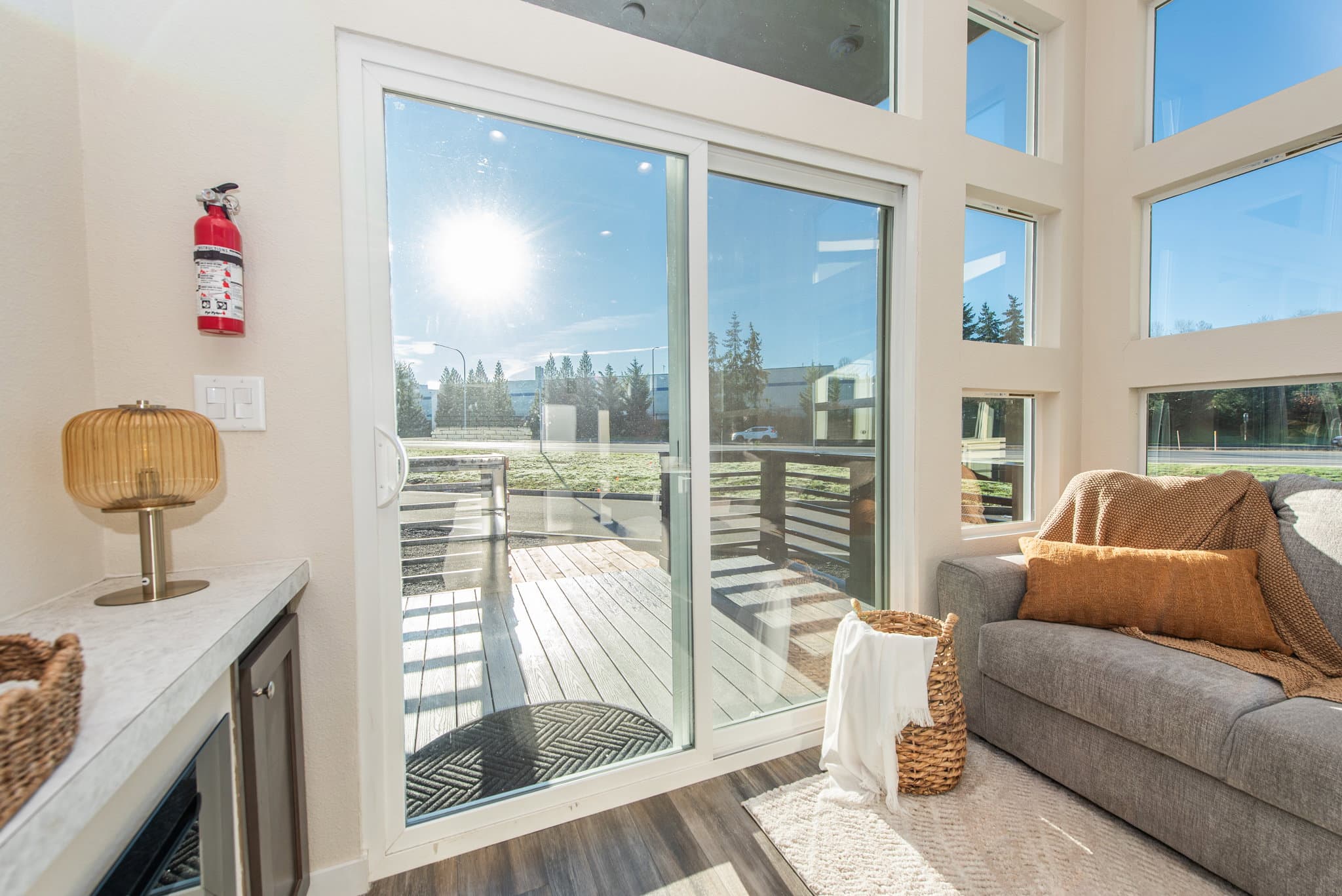The ridge interior home features