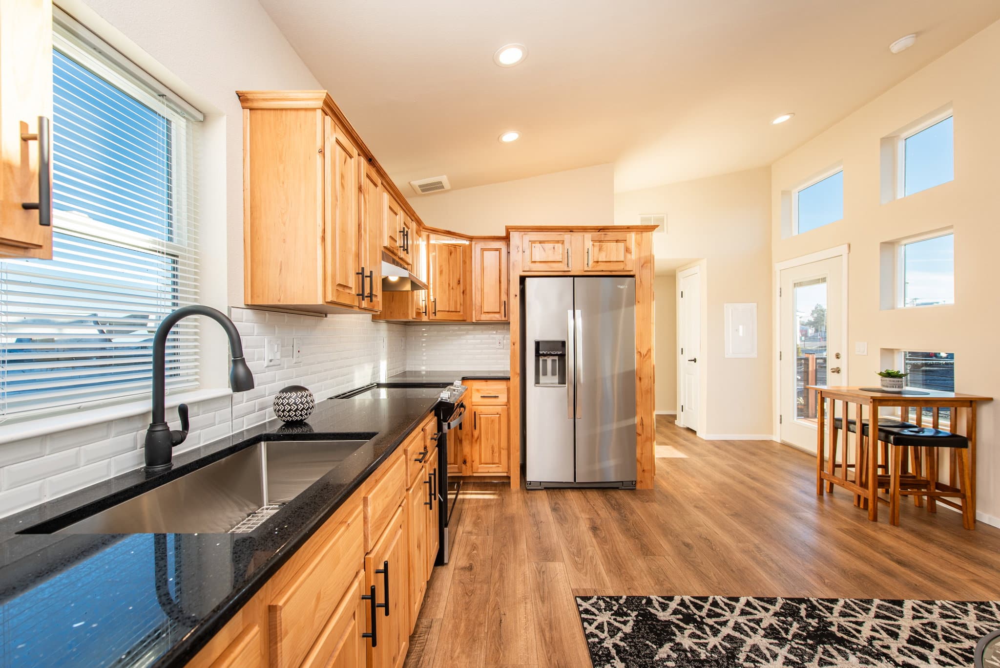 The dungeness kitchen home features