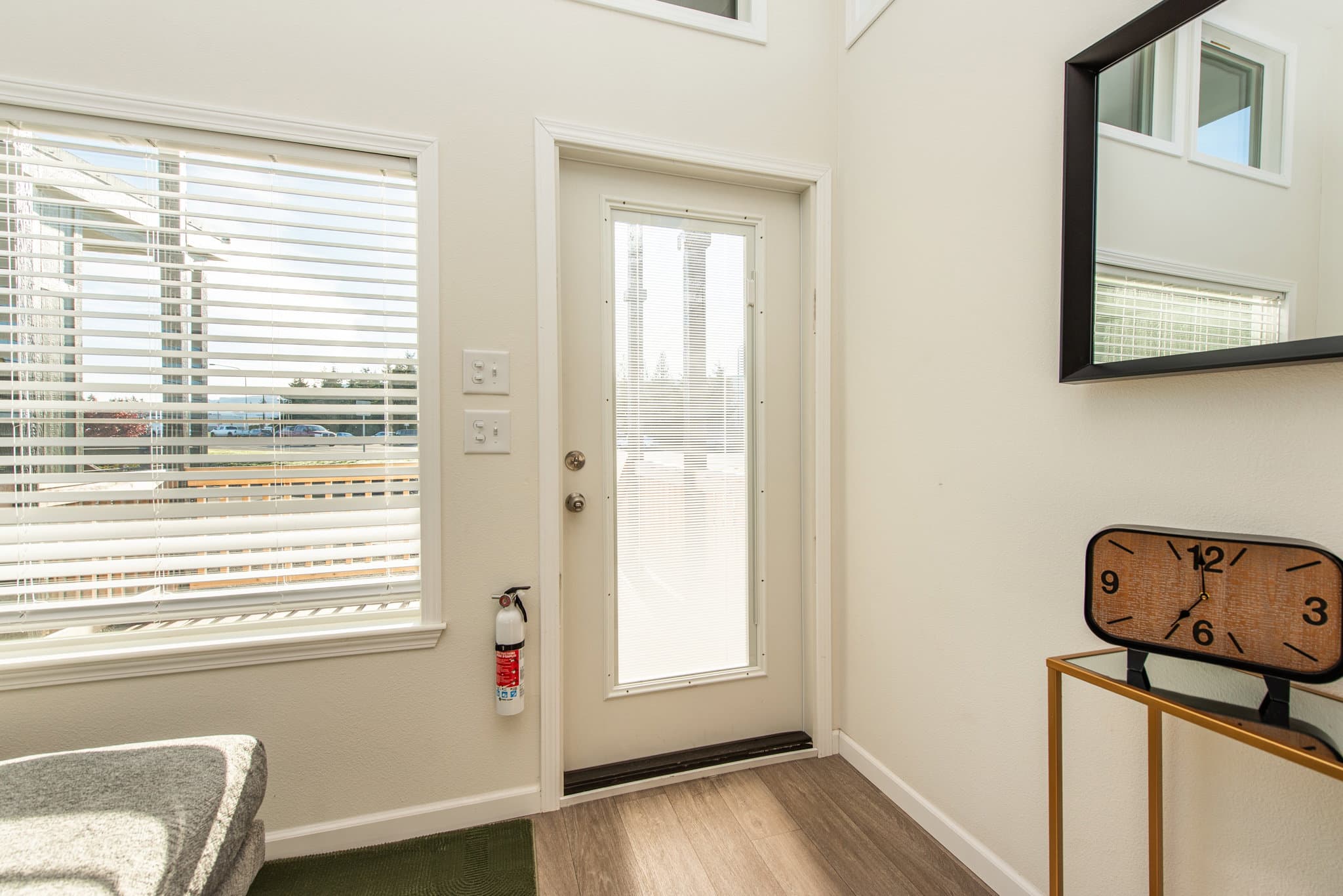 The townsend interior home features