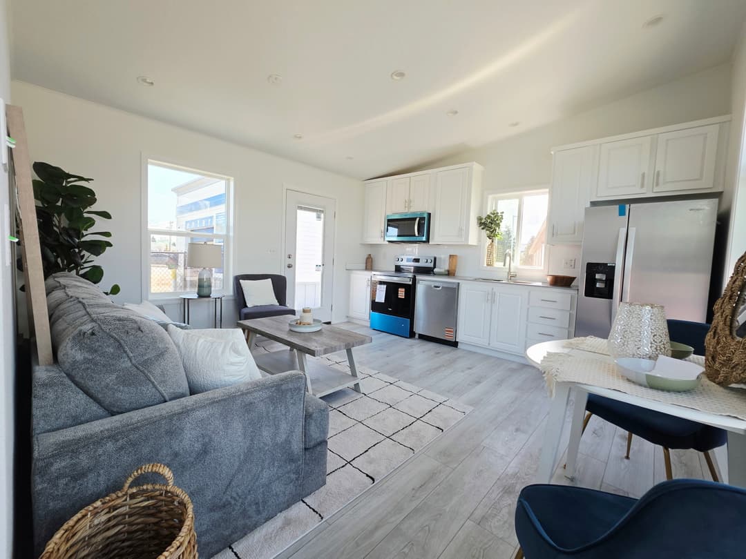 The haystack interior home features