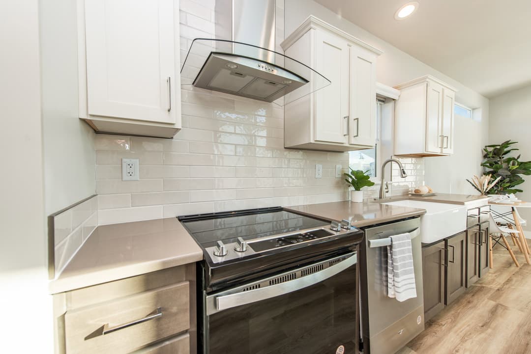 The strait kitchen home features