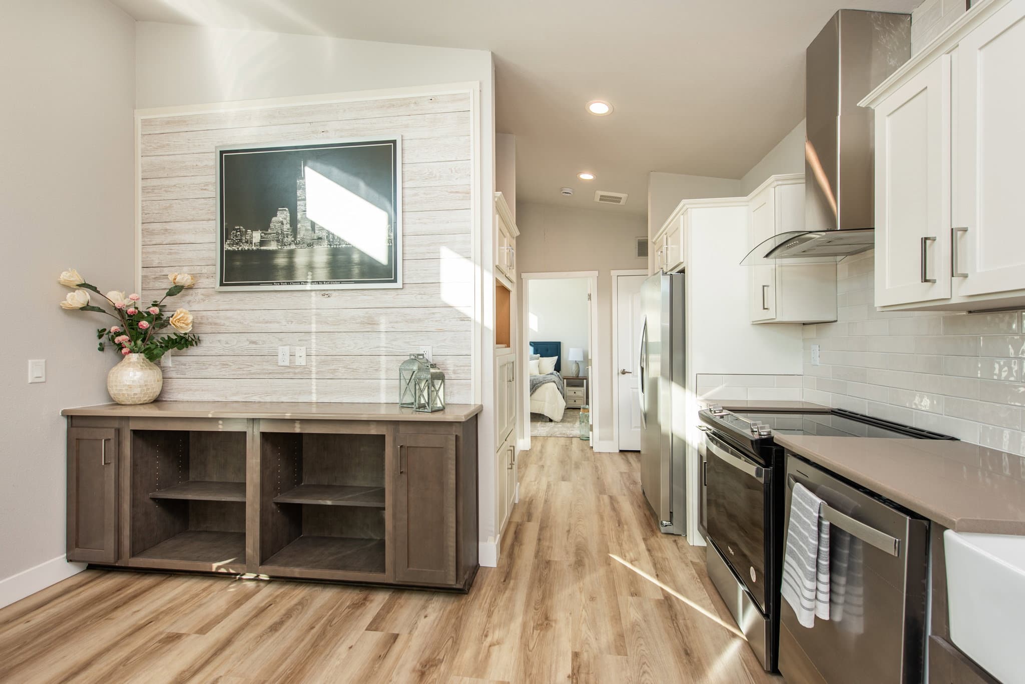 The strait kitchen home features