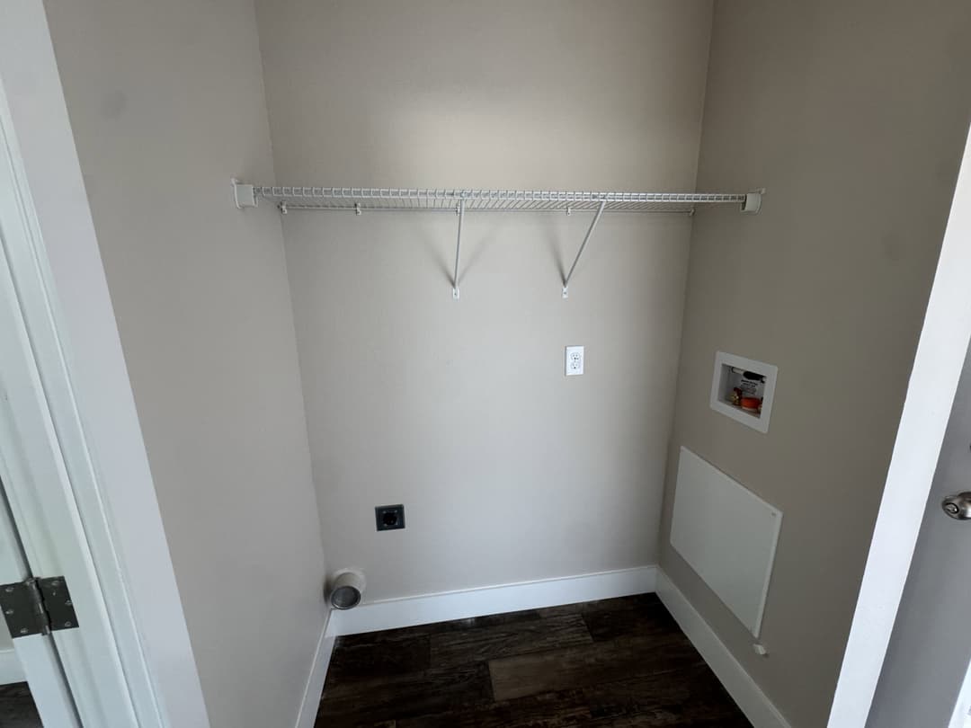 The evergreen interior home features