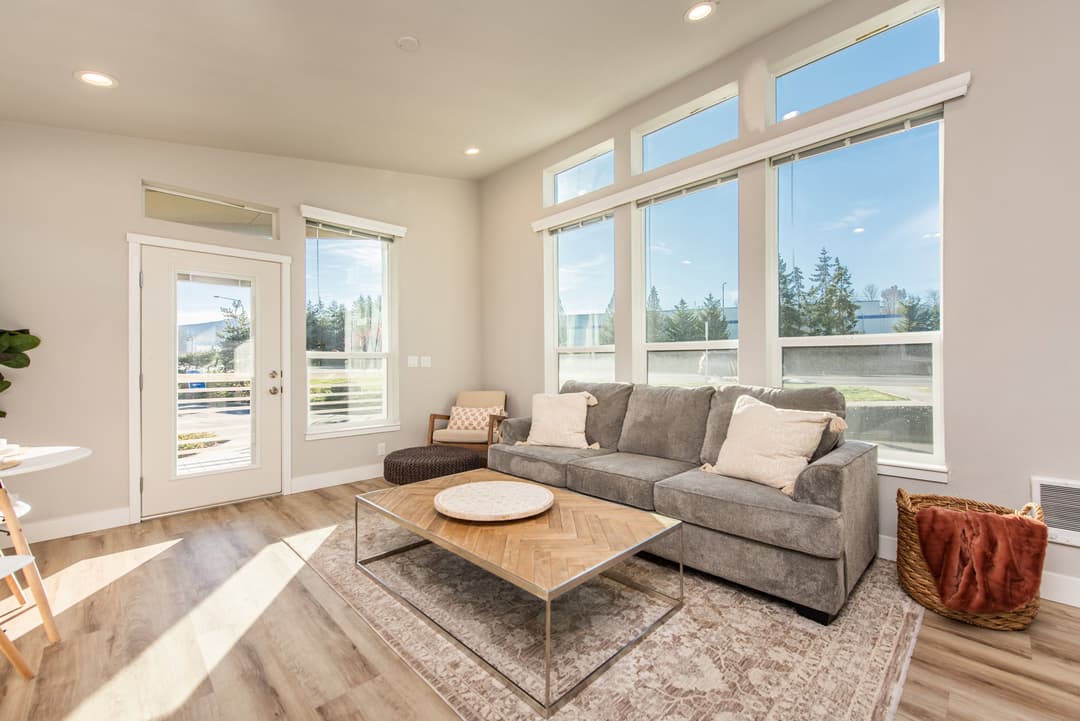 The strait interior home features