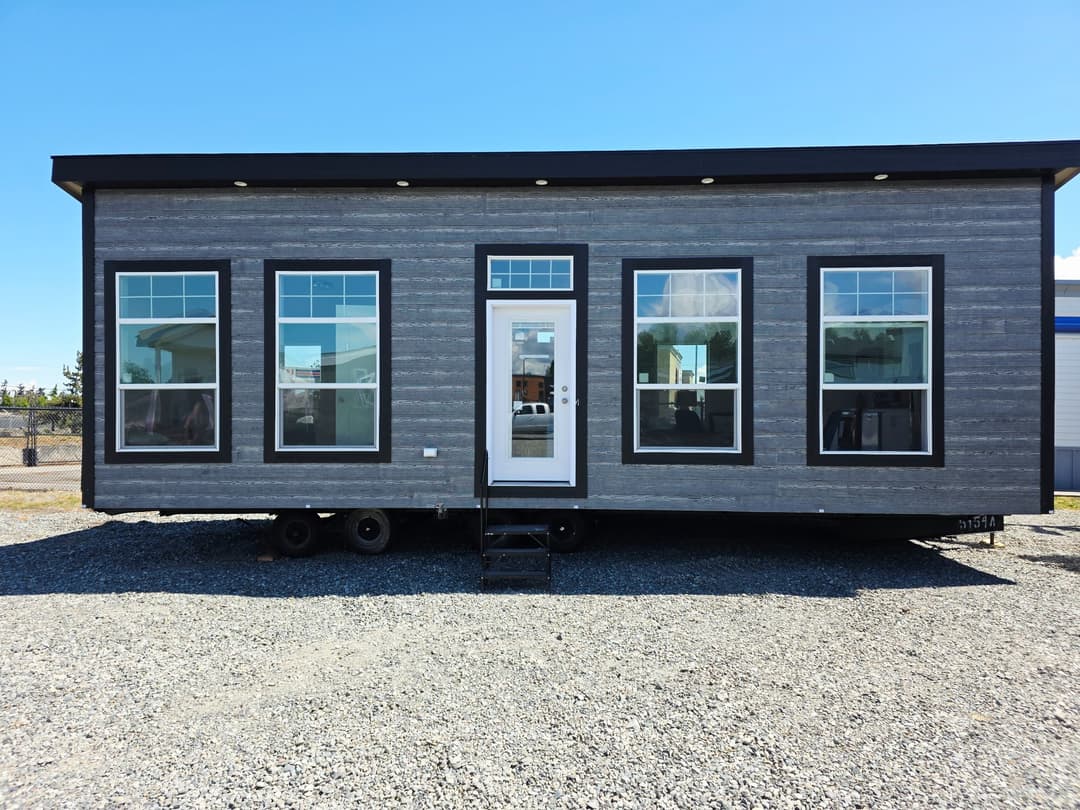The haystack exterior home features