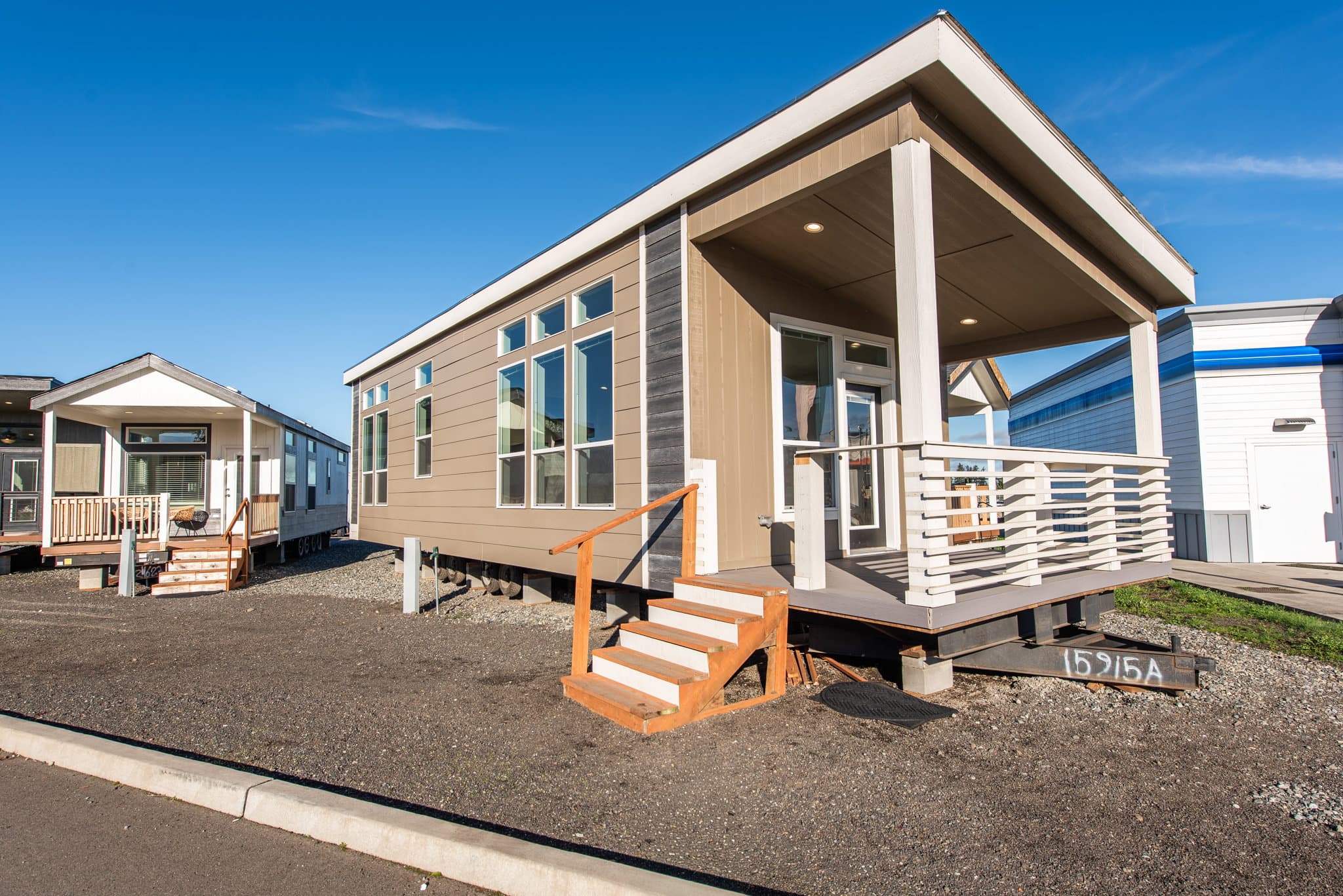 The strait exterior home features